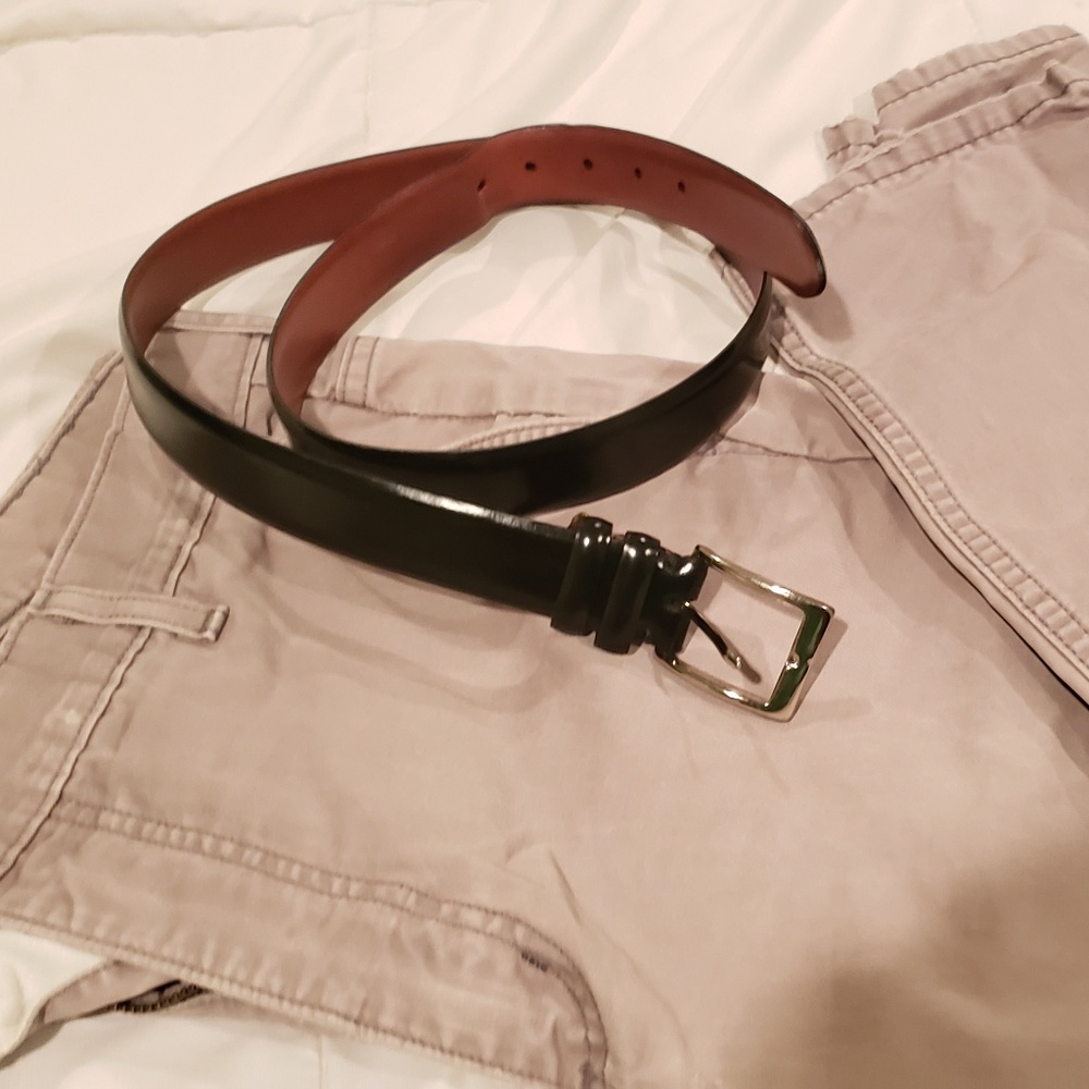 Cole Haan Black Leather Belt